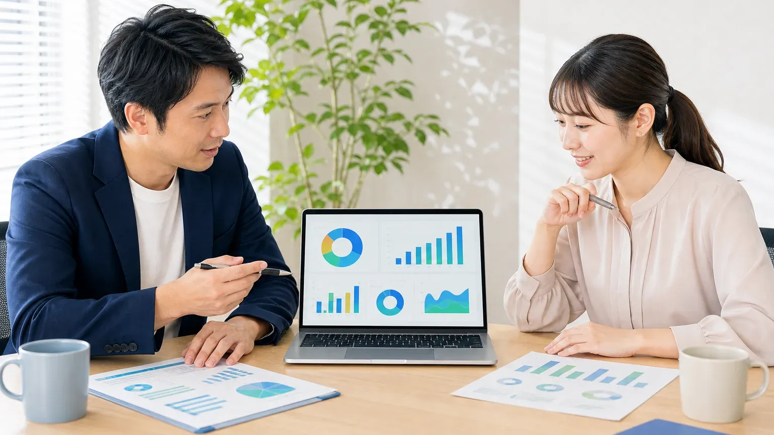 AI開発の内製と外注を組み合わせる進め方を検討する発注側の打ち合わせ