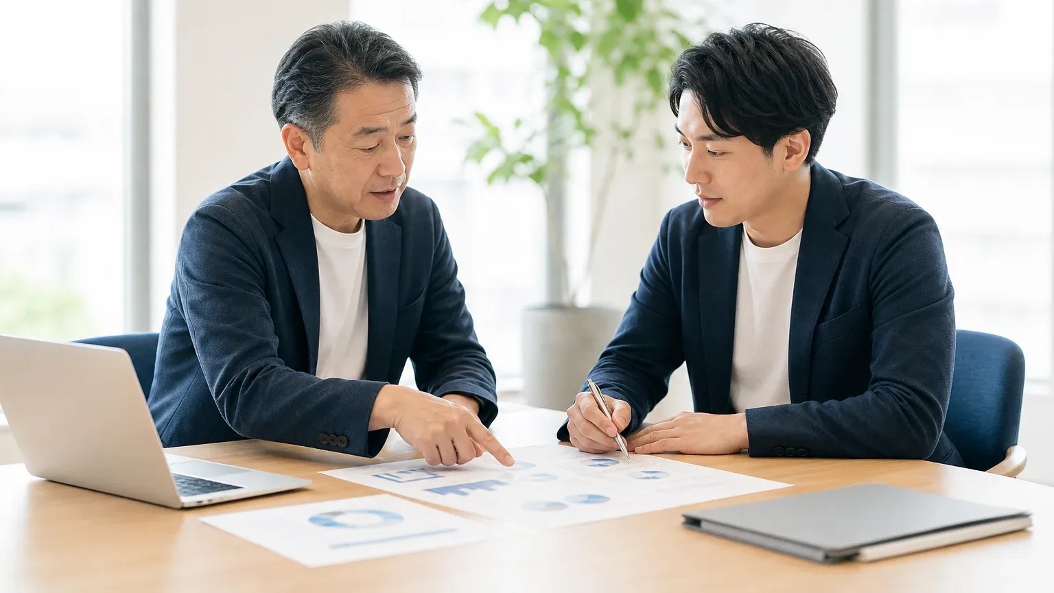 システム開発の外注を丸投げせず発注側が関わる打ち合わせの場面