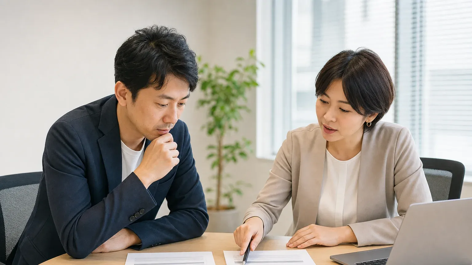要件定義書と基本設計書の違いを発注側担当者が確認する打ち合わせ
