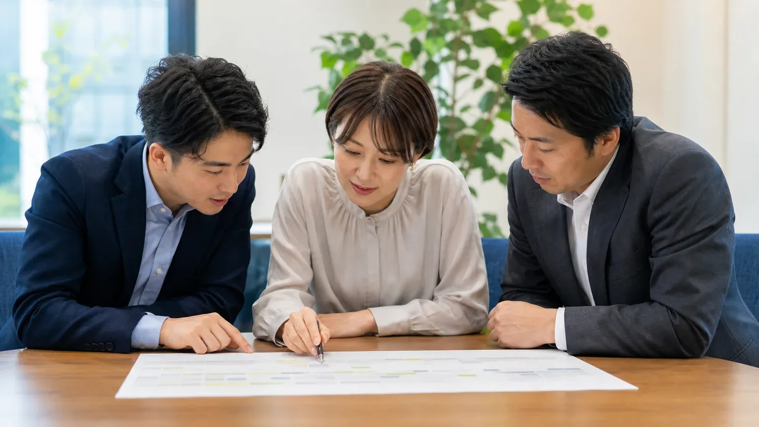 ベンダー変更の判断前に遅れの原因を関係者で切り分ける打ち合わせ
