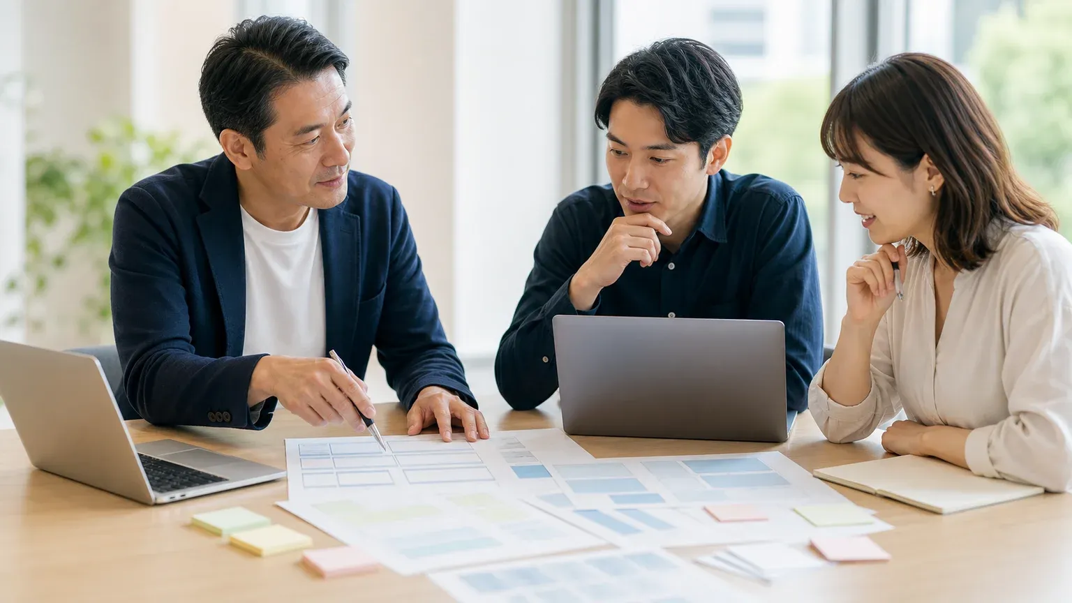 ベンダーコントロールの役割と進め方を資料で確認する打ち合わせ